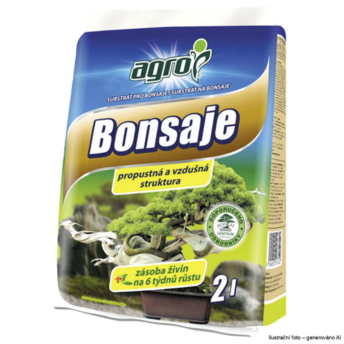 Substrát pro bonsaje AGRO 2L