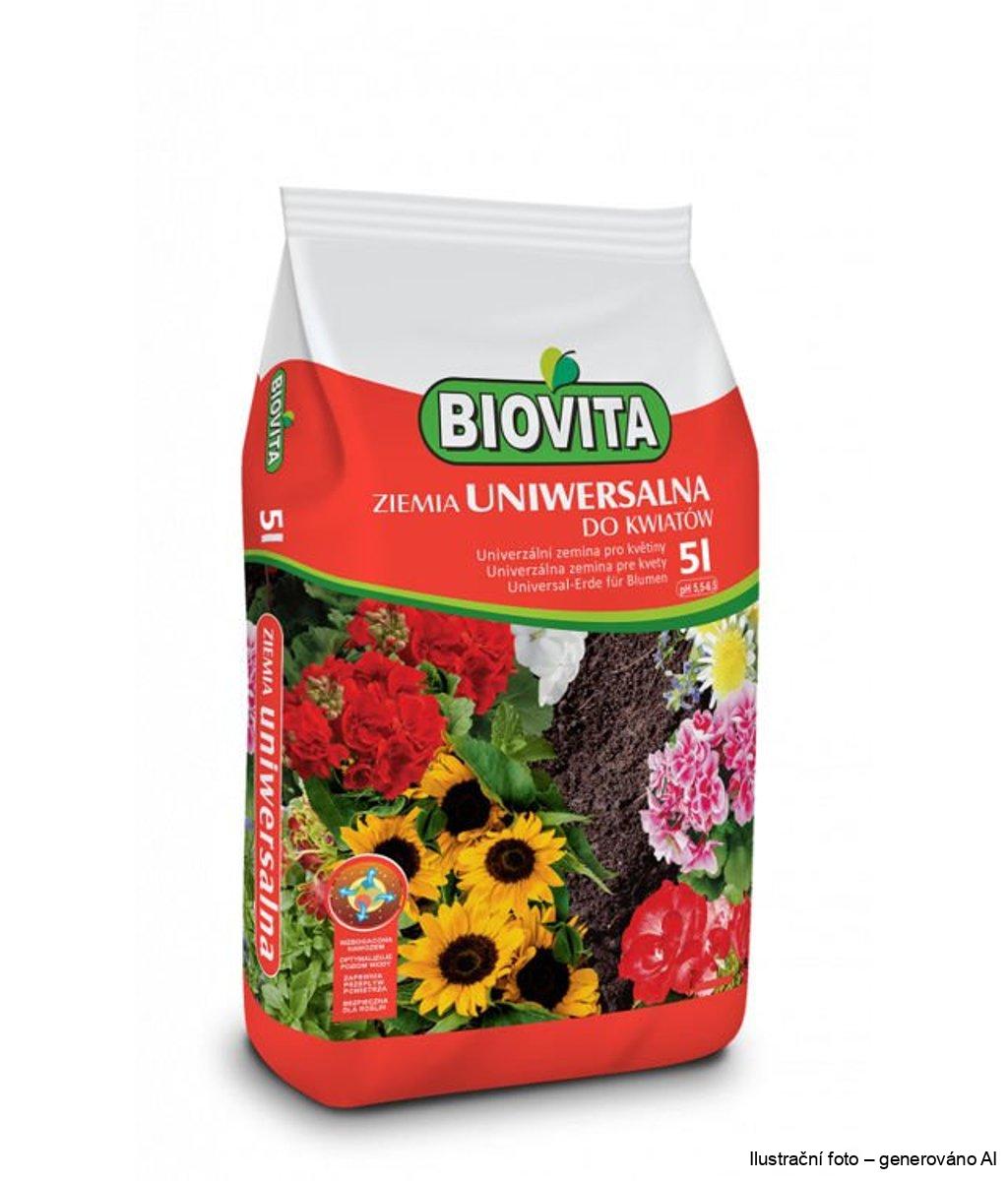 Substrát pro kvetoucí rostliny BIOVITA 5L