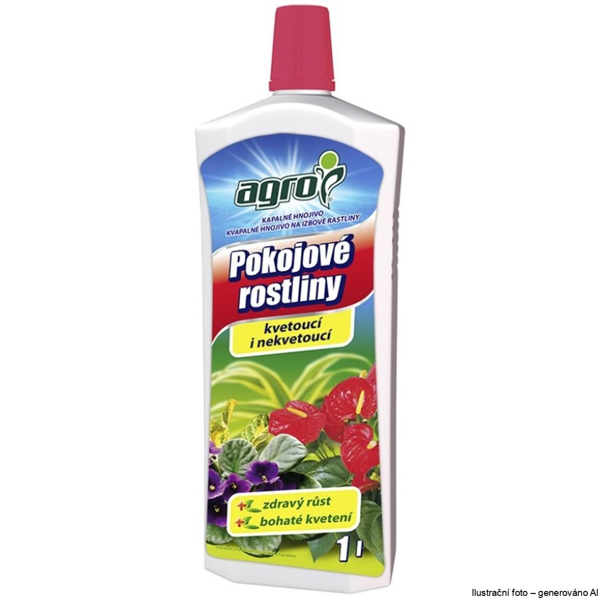 Kapalné hnojivo Agro na pokojové rostliny 1L