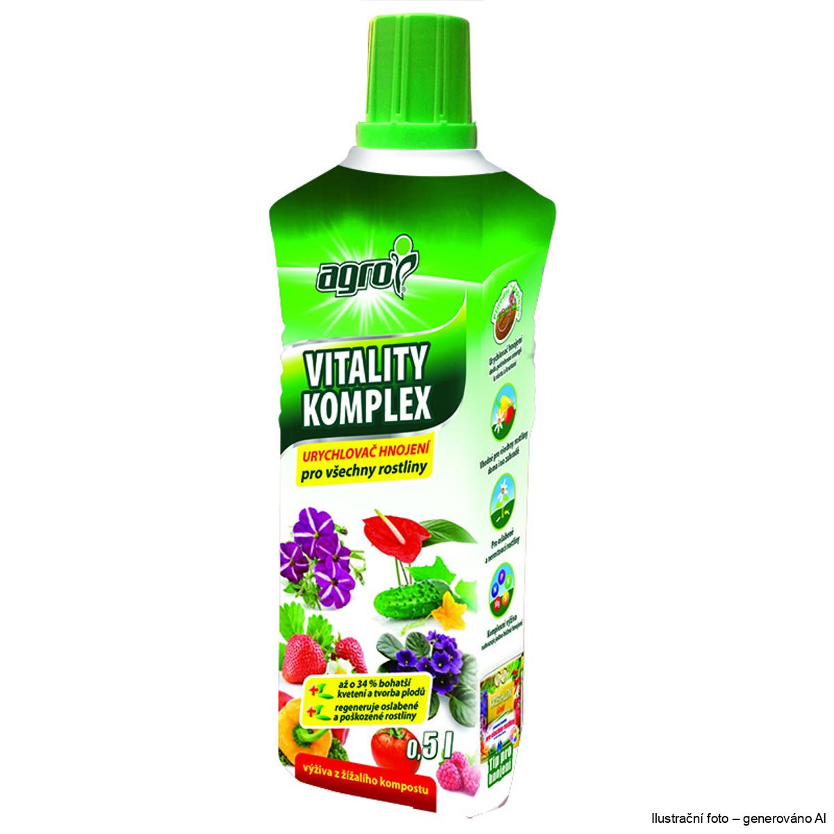 Vitality komplex hnojivo pro všechny rostliny 500 ml