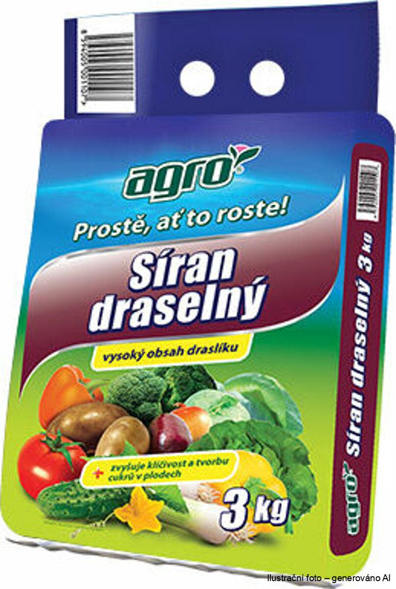 Hnojivo Síran draselný Agro - 3kg