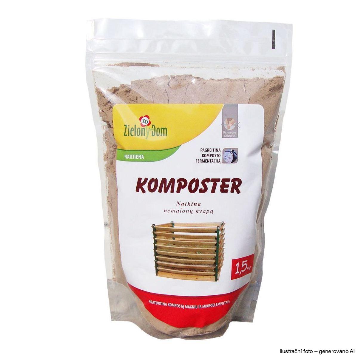Urychlovač kompostu práškový 1,5 kg