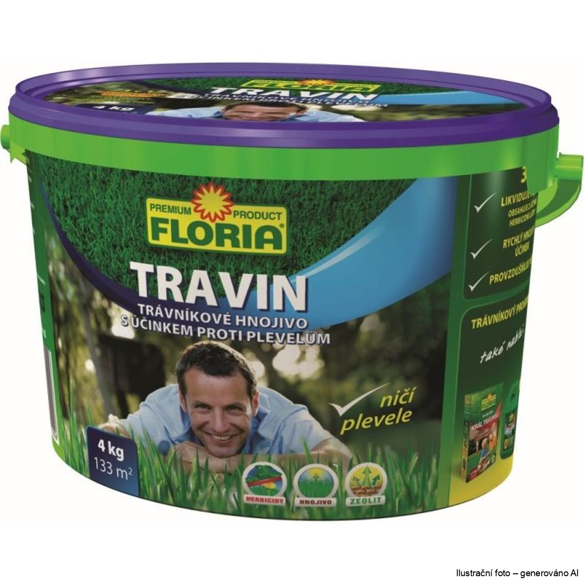 Travní hnojivo Floria Travin 4kg