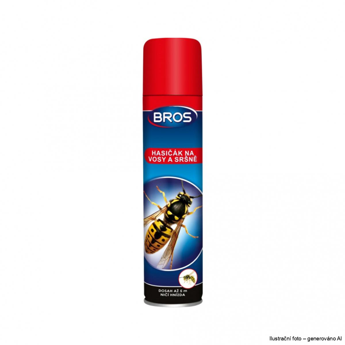 BROS sprej - hasičák proti vosám a sršňům 300 ml