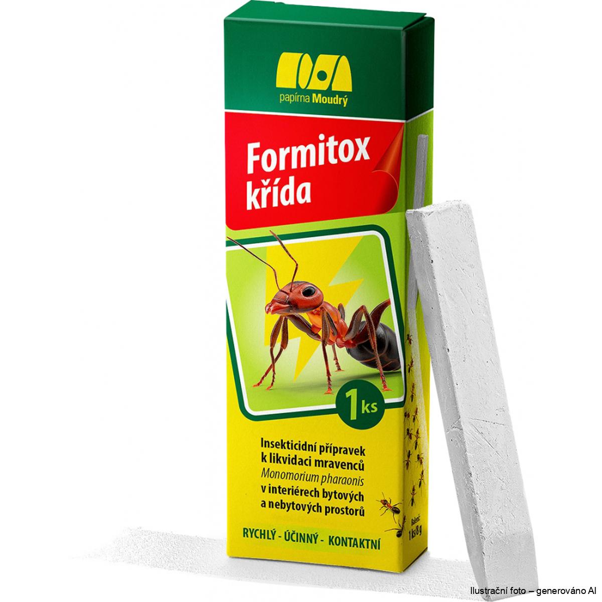 Formitox křída k hubení mravenců v domácnosti 8 g