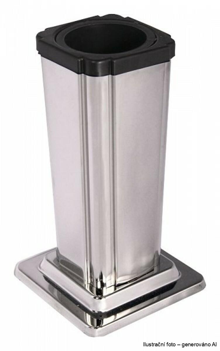 Nerezová hřbitovní váza - SILVER CLASIC 20cm