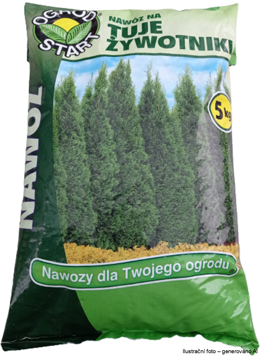 Minerální hnojivo pro túje a živé ploty - Hedge 5 kg