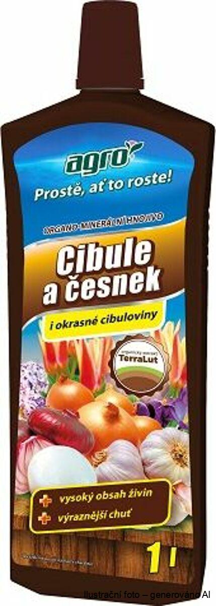 Organo-minerální kapalné hnojivo na cibuly a česnek AGRO 1L