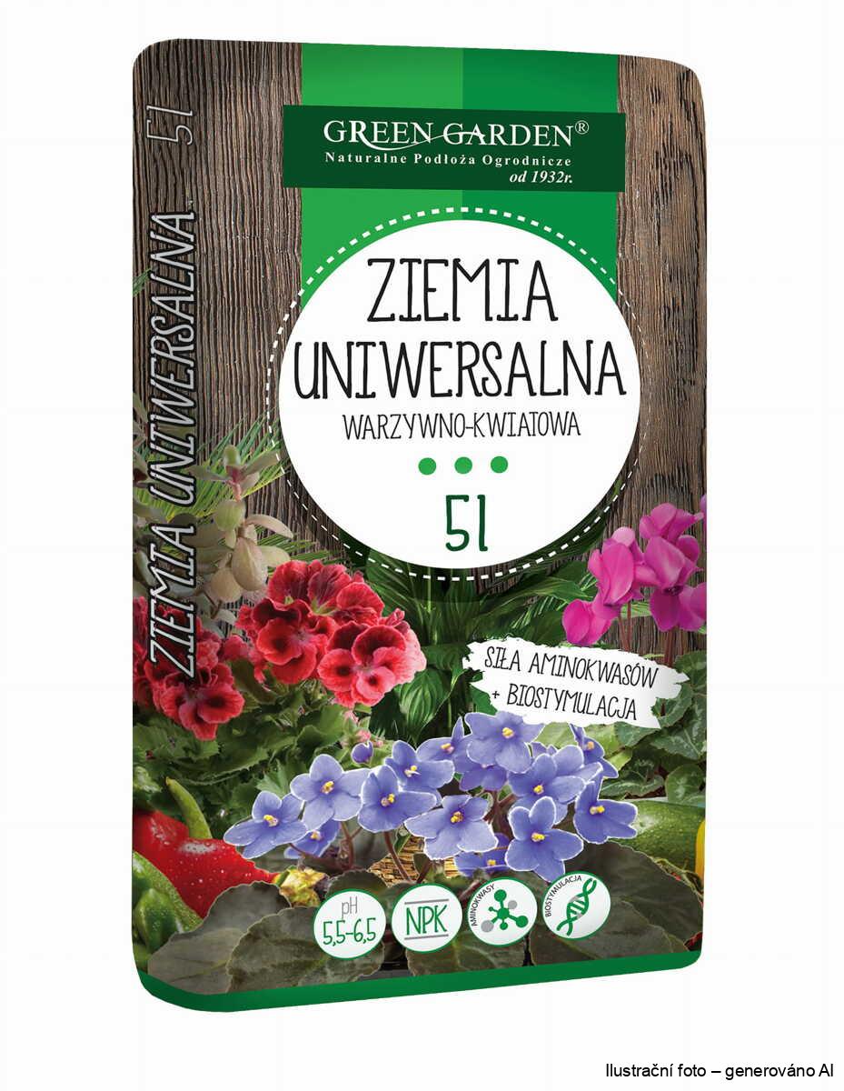 Zahradnický substrát univerzální GREEN GARDEN - 5L