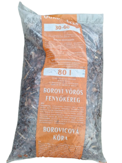Mulčovací kůra hrubá borovicová 80L
