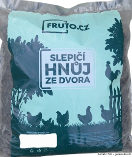 Slepičí hnůj ze dvora - 3kg
