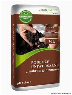 Černozemní substrát s aktivním humusem - UNIVERZÁL 80L