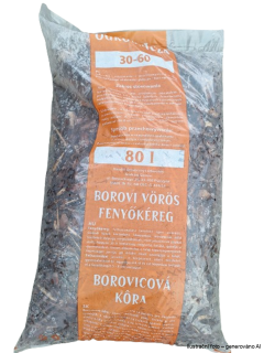 Mulčovací kůra hrubá borovicová 80L